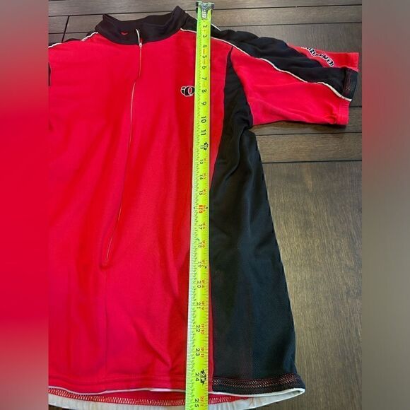 Pearl Izumi Mens Large Red/Black Cycling Jersey - Picture 7 of 7